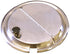 Winco BenchMarkUSA Each Winco Benchmark 56751 Stainless Steel Hinged Vegetable Inset Lid 9.5 Inch | Denson CFE
