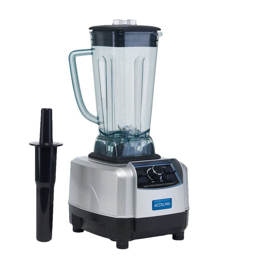 Winco Blenders Set Winco XLB-1000 AccelMix Commercial Blender 68 Ounce Paddle Control High Performance | Denson CFE