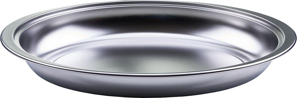 Winco Chafers & Buffetware Each Winco 603-FP Chafer Food Pan 8 Quart Oval Stainless Steel | Denson CFE
