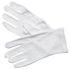 Winco Clothing & Textiles Dozen Winco GLC-M White Cotton Service Gloves Medium 6 Pairs | Denson CFE