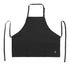 Winco Clothing & Textiles Each / Black Winco BA-2724K SignatureChef Mid-Length Black Bib Apron with Three Pockets and Adjustable Neck Strap | Denson CFE