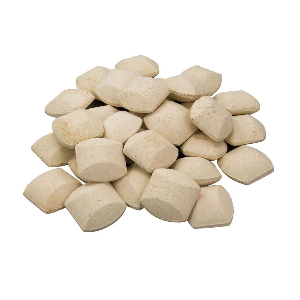 Winco Countertop Equipment Bag Winco NGCB-P7 Ceramic Briquettes for Perfect Grilling 24 Pieces per Bag | Denson CFE