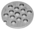 Winco Countertop Equipment Each Winco MG-1038 Grinder Plate for MG-10 Number 10 3/8 Inch Iron | Denson CFE