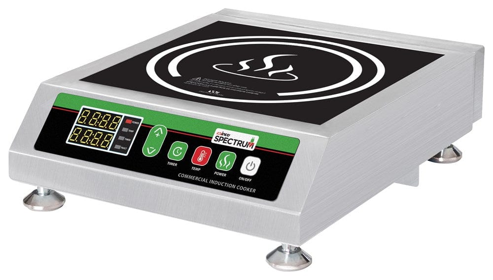 Winco Countertop Equipment Set Winco EICS-18C Spectrum Electric Countertop Induction Cooker 120V 1.8kW | Denson CFE