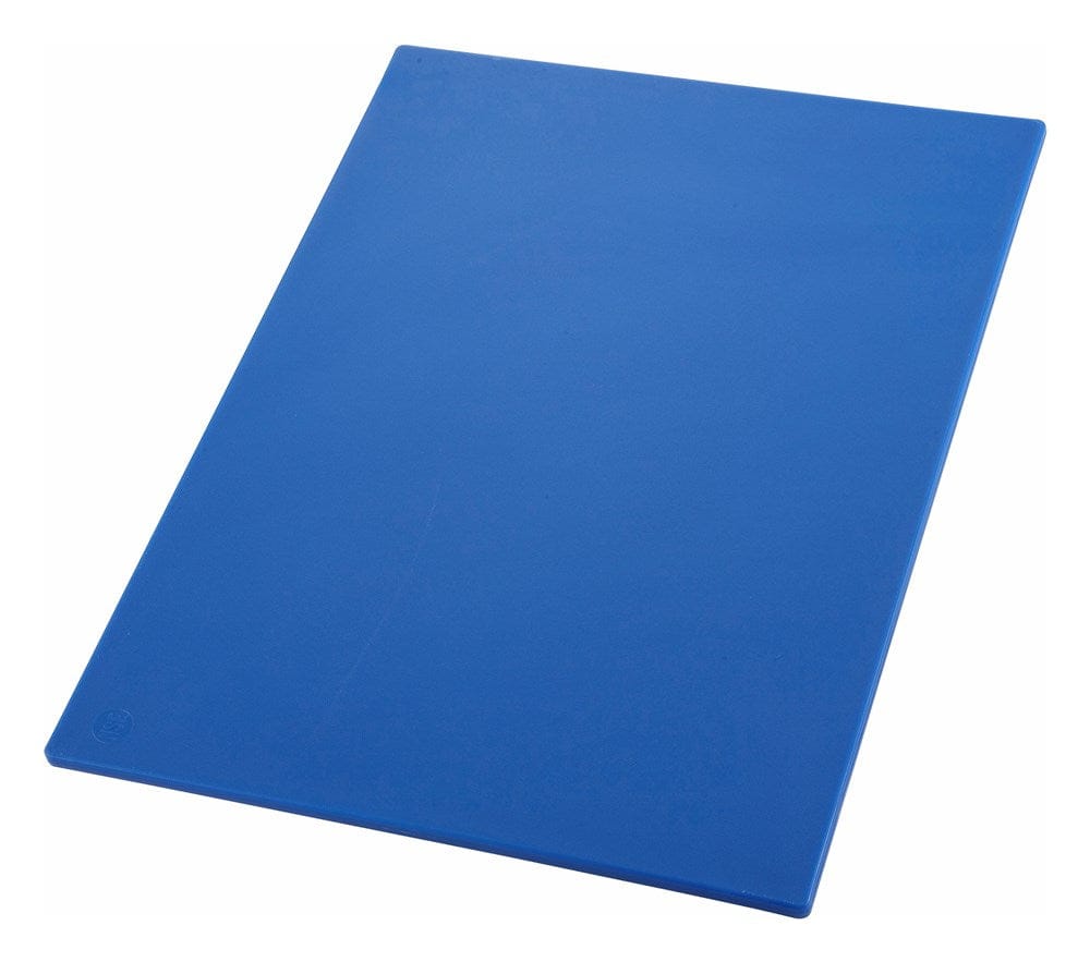 Winco Cutting Boards Each / Blue Winco CBBU-1218 Blue Cutting Board 12 x 18 x 0.5 Inches BPA Free NSF Certified | Denson CFE