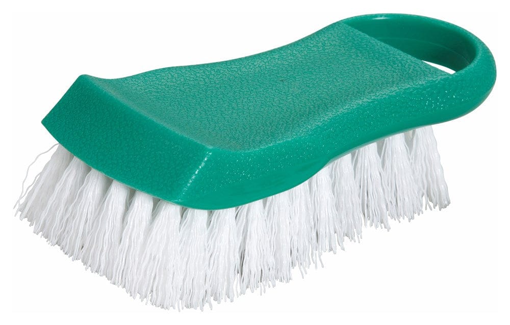 Winco Cutting Boards Each / Green Winco CBR-GR Green Polypropylene Cutting Board Brush 6.5 Inch | Denson CFE