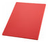 Winco Cutting Boards Each / Red Winco CBRD-1824 Red Polypropylene Cutting Board 18 x 24 x 1/2 | Denson CFE