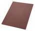 Winco Cutting Boards Each Winco CBBN-1520 Polyethylene Plastic Cutting Board 15 inch x 20 inch Brown | Denson CFE