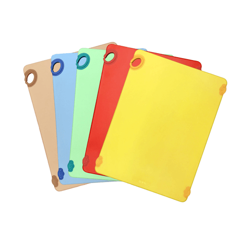 Winco Cutting Boards Winco CBK-1218 StatikBoard 12x18 Cutting Board with Hook and Non-Slip Feet | Denson CFE
