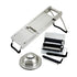 Winco Dice, Slice, Shred Set Winco MDL-15 Mandoline Slicer Set with Five Interchangeable Blades and Handguard Stainless Steel | Denson CFE