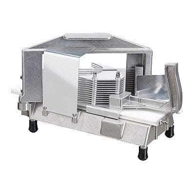 Winco Dice, Slice, Shred Set Winco TTS-188 Kattex Manual Tomato Slicer with 3/16 Inch Straight Blade Aluminium Frame | Denson CFE