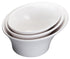 Winco Dinnerware Case / Melamine / White Winco WDM004-201 Ardesia Priscila 6.5 Inch Diameter White Melamine Angle Bowl Set of 24 | Denson CFE