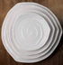 Winco Dinnerware Case / Melamine / White Winco WDM007-203 Ardesia Selena Triangular Melamine Plate 13-1/4 Inch White Break-Resistant Dishwasher Safe | Denson CFE