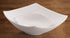 Winco Dinnerware Case / Porcelain / White Winco WDP013-103 Ardesia Lera Bright White Porcelain Square Plate 5-1/4 inch | Denson CFE