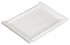 Winco Dinnerware Case / Porcelain Winco WDP017-114 Tallaro Rectangular Porcelain Platter 15-5/8 x 10-5/8 Bright White 12 Pieces Case | Denson CFE