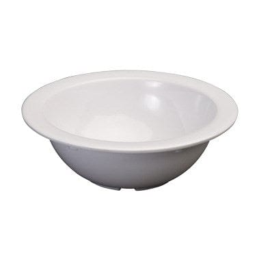 Winco Dinnerware Dozen / Melamine / White Winco MMB-10W Melamine Grapefruit Bowl 10 oz Round White Heat Resistant Dishwasher Safe | Denson CFE