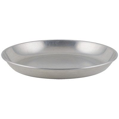 Winco Dinnerware Each Winco ASFT-12 Round Aluminum Seafood Tray 75 Ounce 12 Inch Diameter | Denson CFE