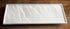 Winco Dinnerware Pack / Porcelain Winco WDP001-203 Creamy White Rectangular Narrow Rim Porcelain Platter with Marble Effect | Denson CFE