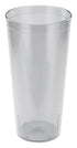 Winco Drinkware Dozen Winco PTP-20C 20 oz. Clear Pebbled Plastic Tumbler 12-Pack