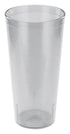 Winco Drinkware Dozen Winco PTP-24C 24 Ounce Clear Pebbled Plastic Tumbler 12-Pack | Denson CFE
