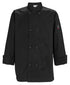 Winco Essentials Each / 3 XL / Black Winco UNF6K Black Tapered Fit Double Breasted Chef Jacket | Denson CFE