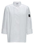 Winco Essentials Each / 3XL / White Winco UNF-6W White Signature Chef Men's Tapered Fit Poly/Cotton Double Breasted Chef Jacket With Thermometer/Pen Pocket