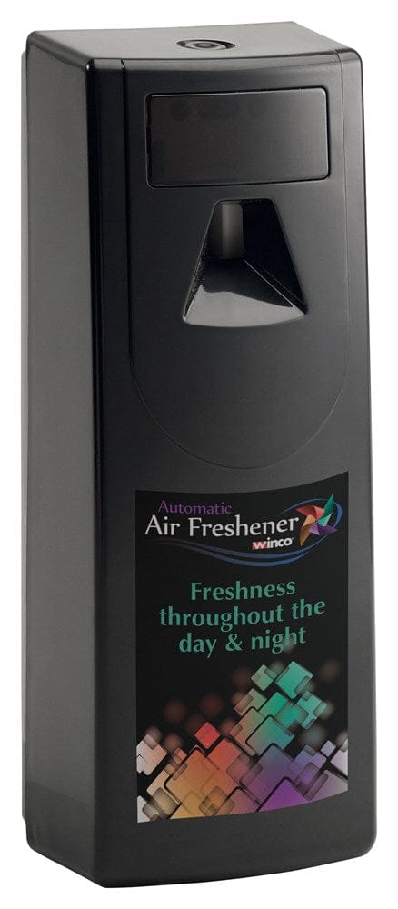 Winco Essentials Each / Black Winco AFD-1K Black Automatic Air Freshener Dispenser Perfect for High-Volume Areas | Denson CFE