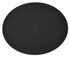 Winco Essentials Each / Black Winco TFG-2622K Premium Fiberglass Oval Tray 26 x 22 Inch Non-slip Black | Denson CFE