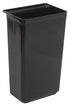 Winco Essentials Each / Black Winco UC-RB Black Refuse Bin for Bus / Utility Cart | Denson CFE