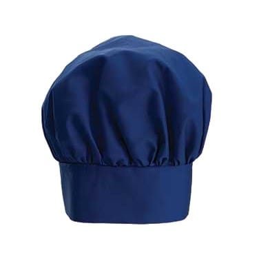 Winco Essentials Each / Blue Winco CH-13BL SignatureChef Blue Chef Hat 13 Inch Adjustable Velcro Closure One Size Fits Most | Denson CFE