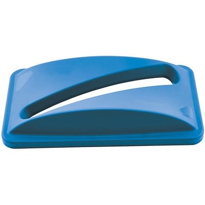 Winco Essentials Each / Blue Winco PTC-23L Paper Recycling Cover for Slim Trash Can Blue | Denson CFE