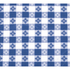 Winco Essentials Each / Blue Winco TBCS-52B Blue Checkerboard Square Table Cloth 52x52 | Denson CFE