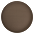 Winco Essentials Each / Brown Winco TFG-16N Premium 16 Inch Round Non-Slip Brown Fiberglass Tray | Denson CFE