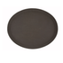 Winco Essentials Each / Brown Winco TFG-2622N Premium Fiberglass Oval Tray 26 x 22 Non-slip Brown | Denson CFE