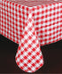Winco Essentials Each / Red Winco TBCO-90R Red Checkered Vinyl Tablecloth 52 x 90 Inch Ideal for Picnics and Events | Denson CFE