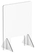 Winco Essentials Each Winco ACSS-2432W Countertop Safety Shield with Window 32 inches x 24 inches | Denson CFE