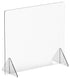 Winco Essentials Each Winco ACSS-3632 Countertop Safety Shield Clear Polycarbonate 36 x 32 | Denson CFE