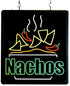 Winco Essentials Each Winco Benchmark 92004 Ultra Bright Nachos LED Merchandising Sign | Denson CFE