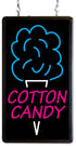 Winco Essentials Each Winco Benchmark 92005 Ultra Bright Cotton Candy LED Sign for Effective Merchandising | Denson CFE