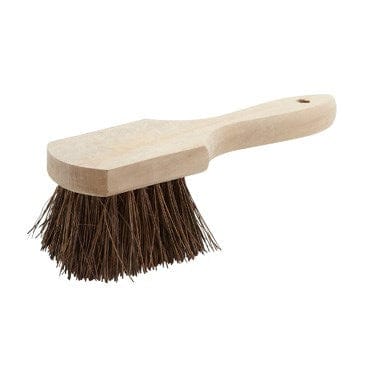 Winco Essentials Each Winco BRP10 Pot Brush with Wooden Handle for Tough Cleaning | Denson CFE