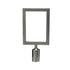 Winco Essentials Each Winco CGSF-12S Stanchion Top Sign Frame Stainless Steel | Denson CFE