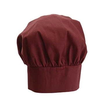 Winco Essentials Each Winco CH-13BG SignatureChef Adjustable Burgundy Chef Hat 13 Inches | Denson CFE