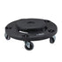 Winco Essentials Each Winco DLR-18 Heavy Duty 18 Inch Round Trash Can Dolly | Denson CFE
