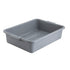 Winco Essentials Each Winco PL-5G Gray Polypropylene Dish Box 20.25 x 15.5 | Denson CFE