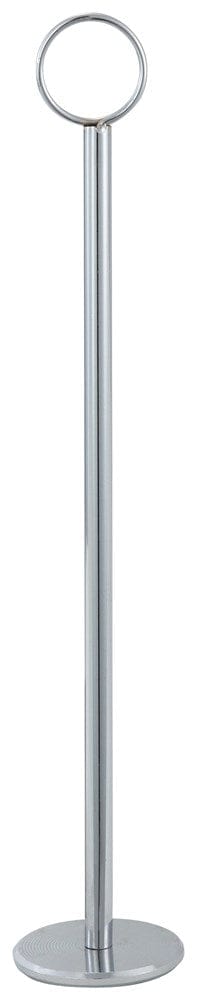 Winco Essentials Each Winco TBH-12 12" Table Number Holder, Chrome