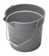 Winco Essentials Each Winco UPP-14G 14 Quart Gray Polyethylene Utility Pail | Denson CFE