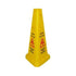 Winco Essentials Each Winco WCS-27T 27" Wet Floor Tri Cone Shaped Caution Sign