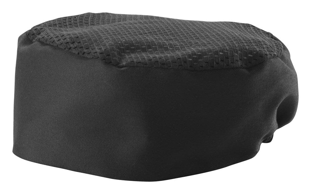 Winco Essentials Each / XL / Black Winco CHPB-3BX SignatureChef Ventilated Pillbox Hat Black X-Large | Denson CFE