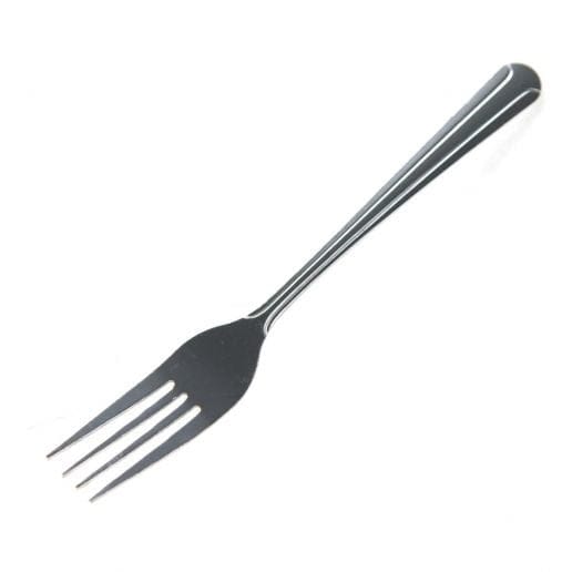Winco Flatware Dozen Winco 0001-05 Dominion Stainless Steel Dinner Fork Medium Weight Silver Finish | Denson CFE