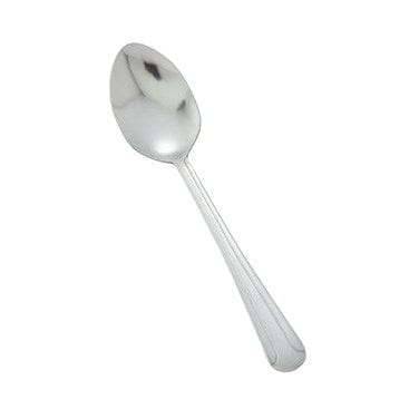 Winco Flatware Dozen Winco 0001-10 Dominion Tablespoon Silver Medium Weight with Vibro Finish | Denson CFE
